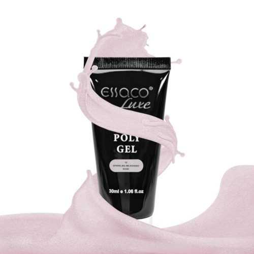 Essaco Poly Gél - Acryl Gél - Luxe Collection - Sparkling Milkshake Rose 30 Ml - 12