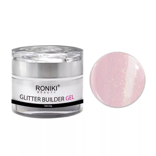 Roniki glitter builder gél