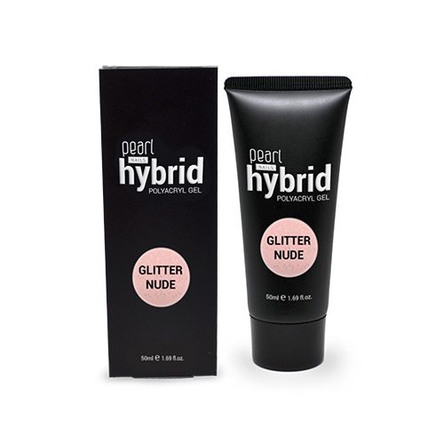 hybrid PolyAcryl Gel - Glitter Nude - 50ml