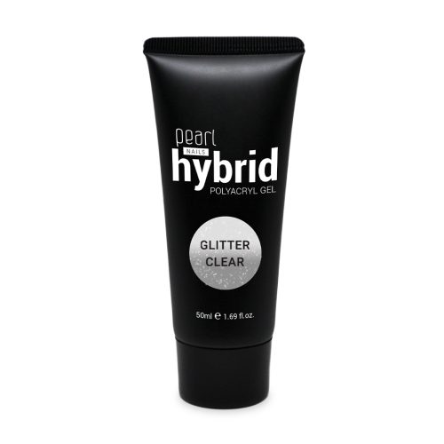 hybrid PolyAcryl Gel - Glitter Clear - 50ml