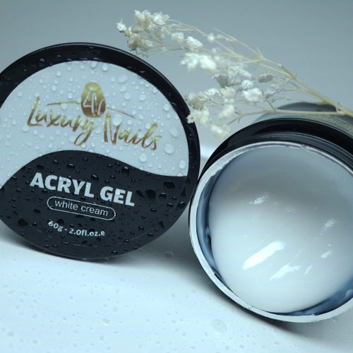 Luxury Nails - Acryl Gel – White Cream tégelyes