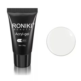   Roniki hema & TPO free poly gel - clear - 30g - hema és TPO mentes