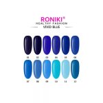 Roniki Vivid blue széria - 06 gél lakk