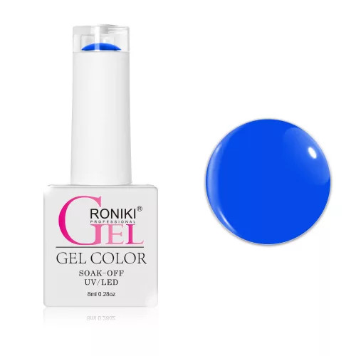 Roniki Vivid blue széria - 07 gél lakk