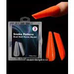 Snake Pattern Dual Nail Forms