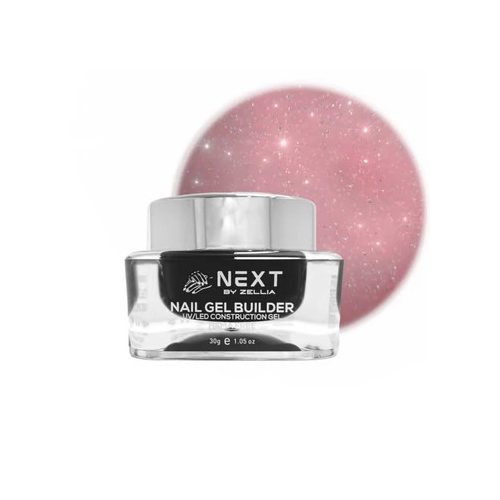 Next By Zellia Gel Builder / Epítő Zselé 30G - Hema Free - Zgb-018 - Fairy Land - Reflektív