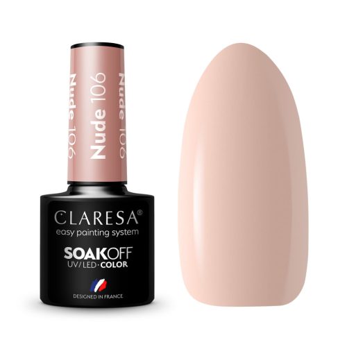 CLARESA UV/LED gél lakk 5g - NUDE 106