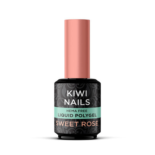 HEMA FREE LIQUID POLYGEL SWEET ROSE