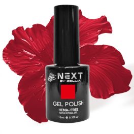   Next By Zellia Gél Lakk 10Ml - Hema / Tpo Free - 004-TITKOS CSÓK PIROS
