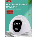 Műkörmös Uv/Led Lámpa | Sun C6 | 72W | Fehér - Qqf-2303202